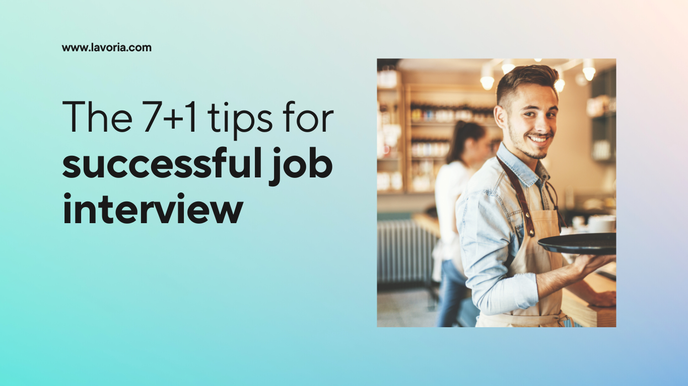 7+1 tips for a successful job interview